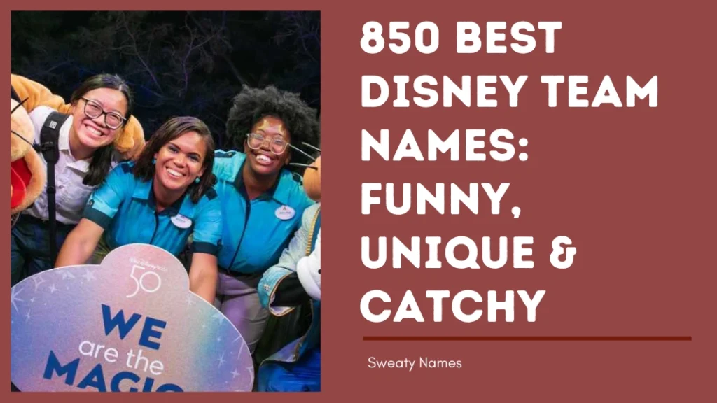 Disney Team Names