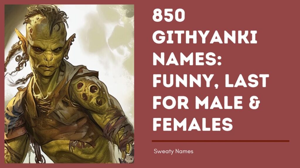 Githyanki Names